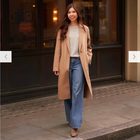 Double Face Long Coat - Picture 4 of 10